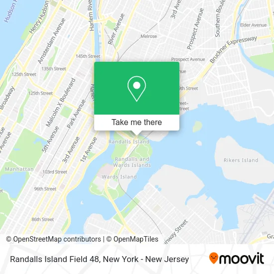 Randalls Island Field 48 map