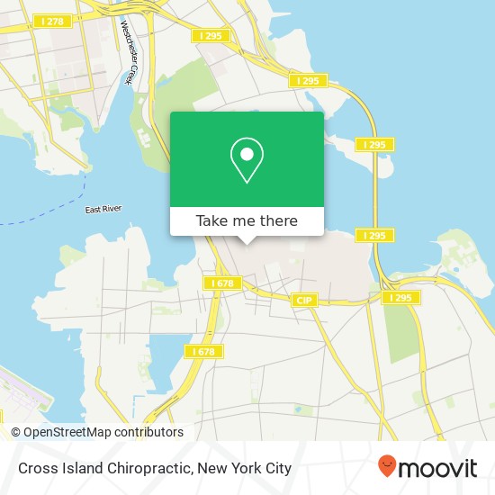 Cross Island Chiropractic map
