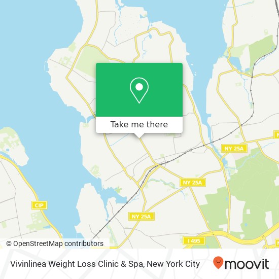 Mapa de Vivinlinea Weight Loss Clinic & Spa