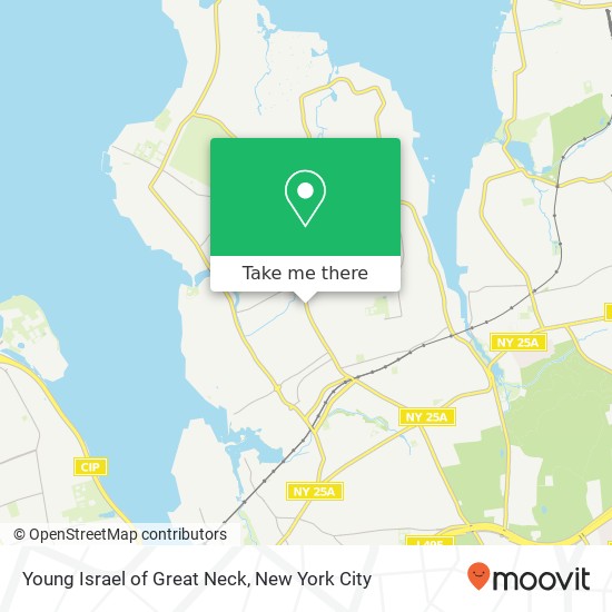 Mapa de Young Israel of Great Neck