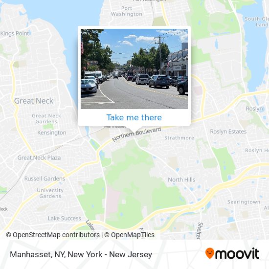 Mapa de Manhasset, NY