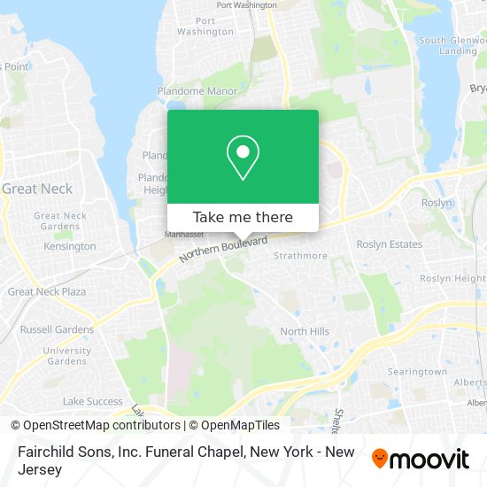 Mapa de Fairchild Sons, Inc. Funeral Chapel