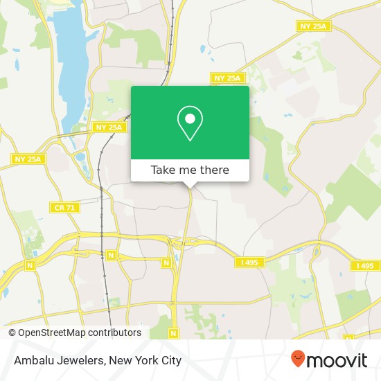 Ambalu Jewelers map