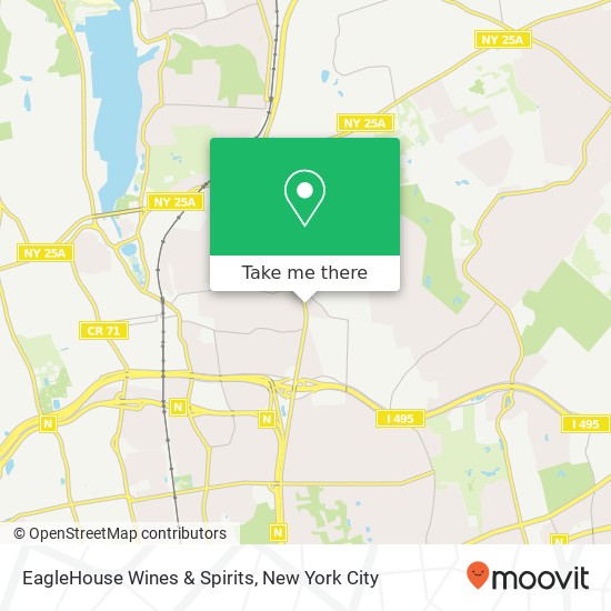 EagleHouse Wines & Spirits map