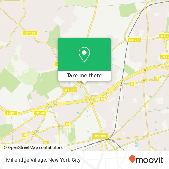 Mapa de Milleridge Village