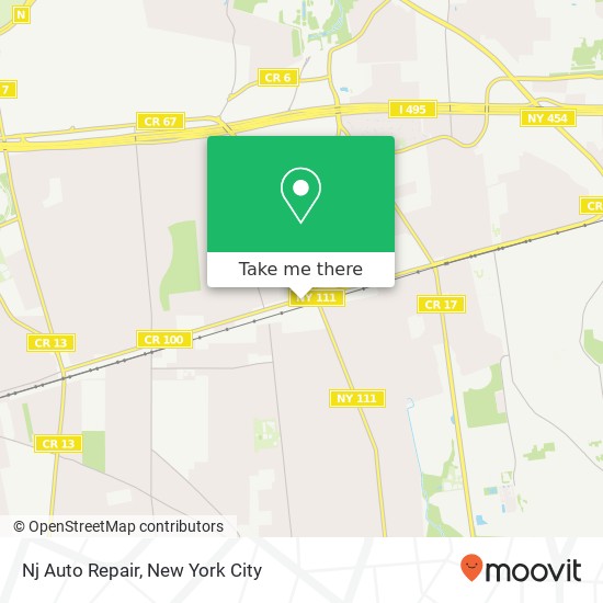 Mapa de Nj Auto Repair