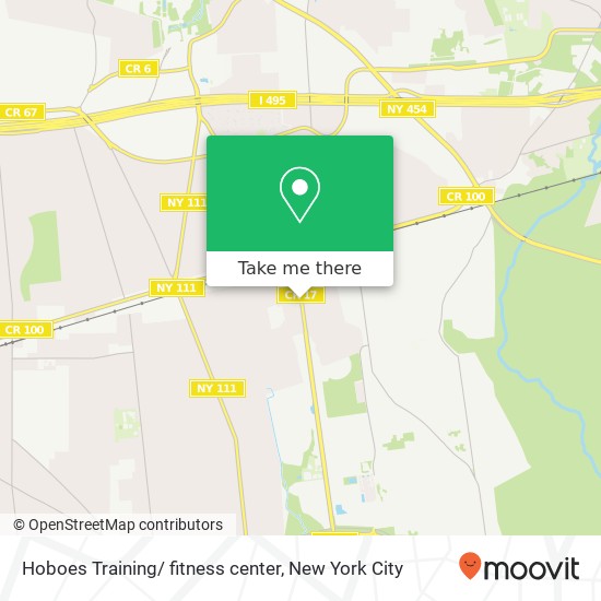 Hoboes Training/ fitness center map