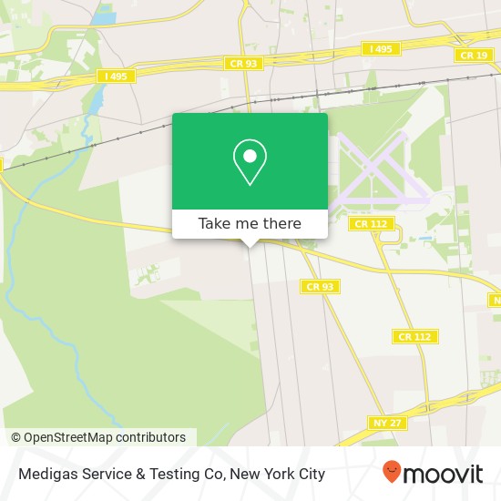 Medigas Service & Testing Co map