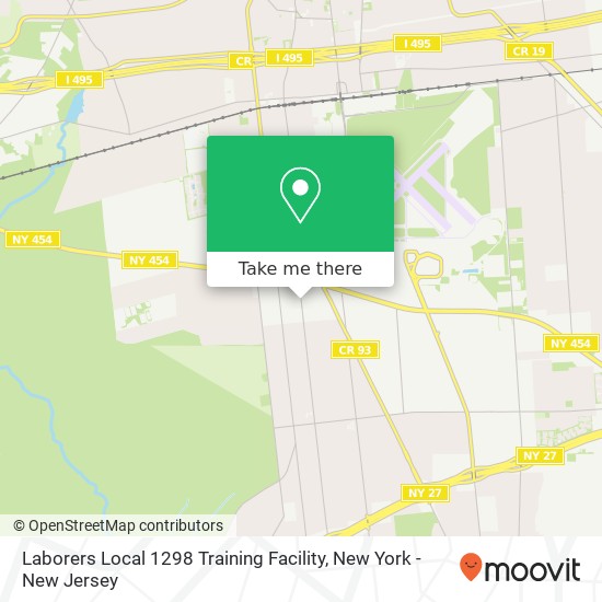 Laborers Local 1298 Training Facility map