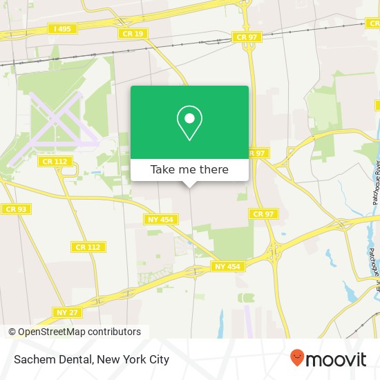 Sachem Dental map