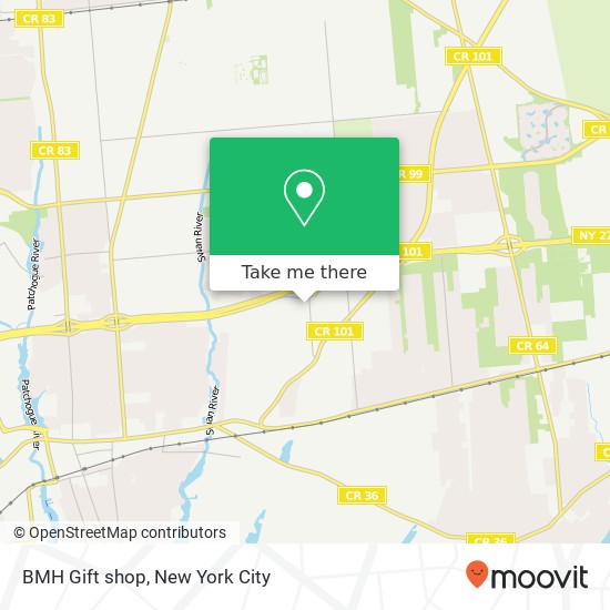 Mapa de BMH Gift shop