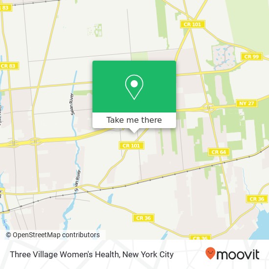 Mapa de Three Village Women's Health