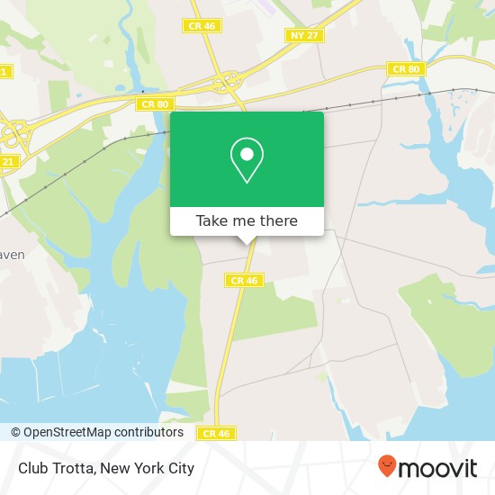 Mapa de Club Trotta