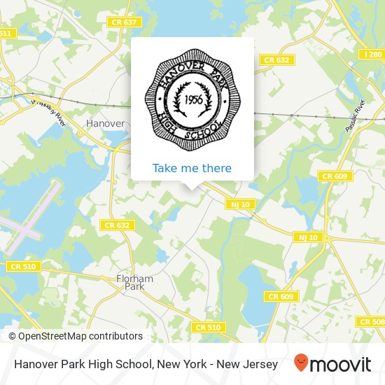 Mapa de Hanover Park High School