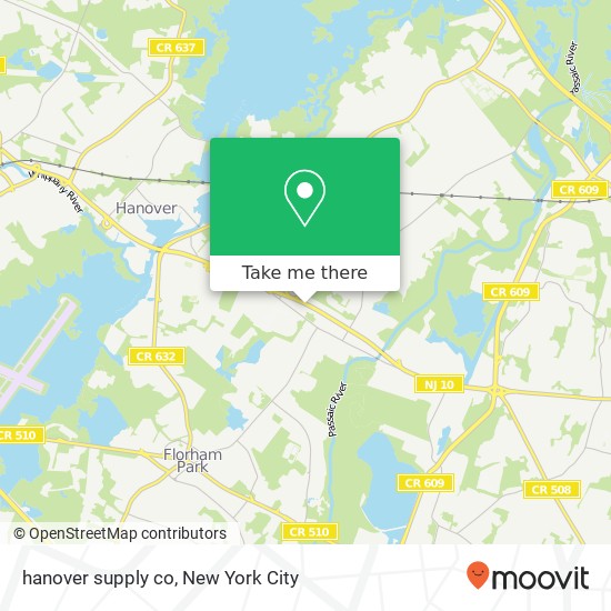 hanover supply co map