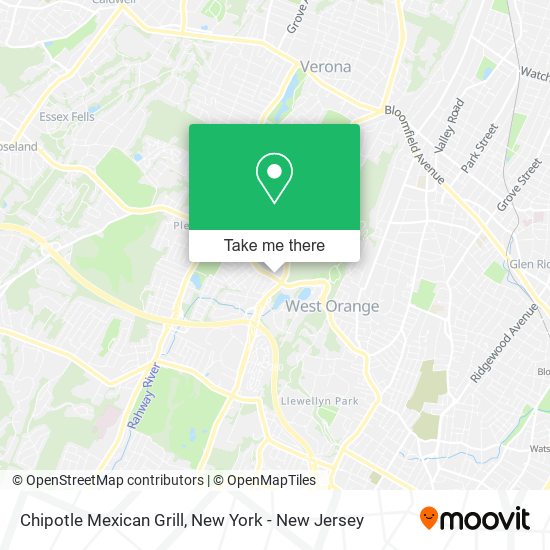 Mapa de Chipotle Mexican Grill