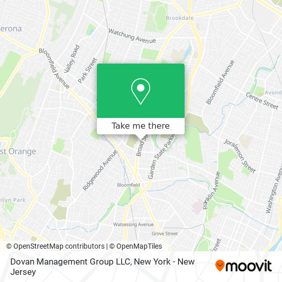 Dovan Management Group LLC map