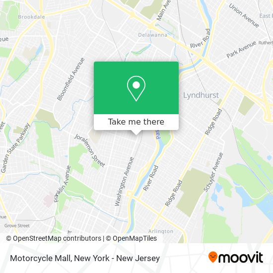 Motorcycle Mall map