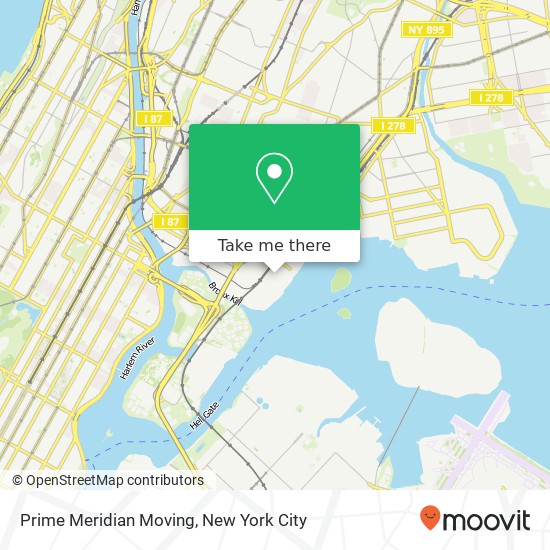 Prime Meridian Moving map