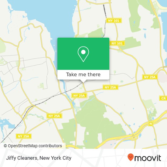 Mapa de Jiffy Cleaners