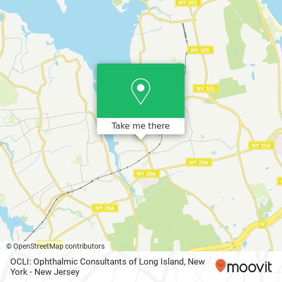 OCLI: Ophthalmic Consultants of Long Island map