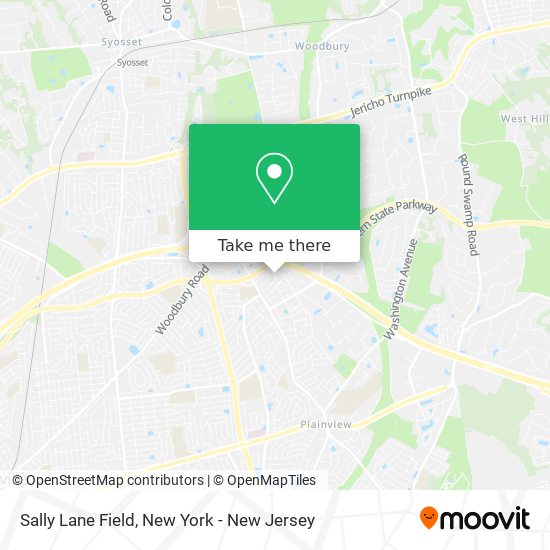 Mapa de Sally Lane Field