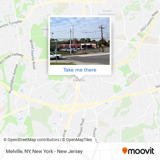 Mapa de Melville, NY