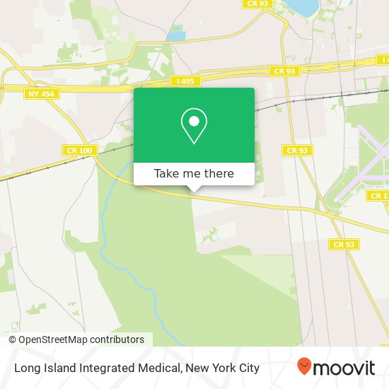 Mapa de Long Island Integrated Medical