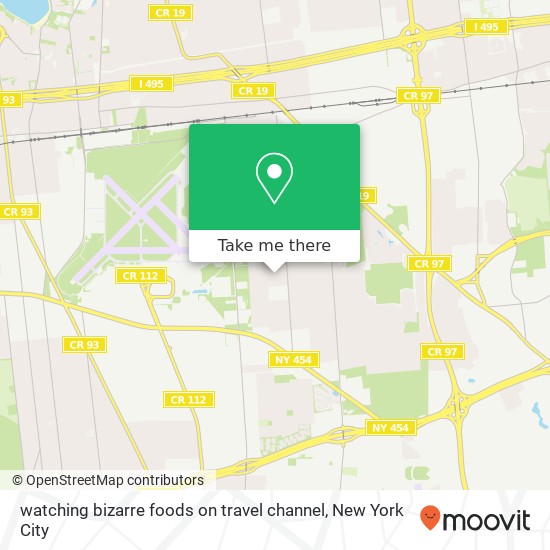 watching bizarre foods on travel channel map