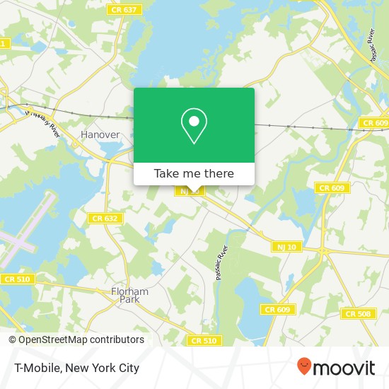 Mapa de T-Mobile