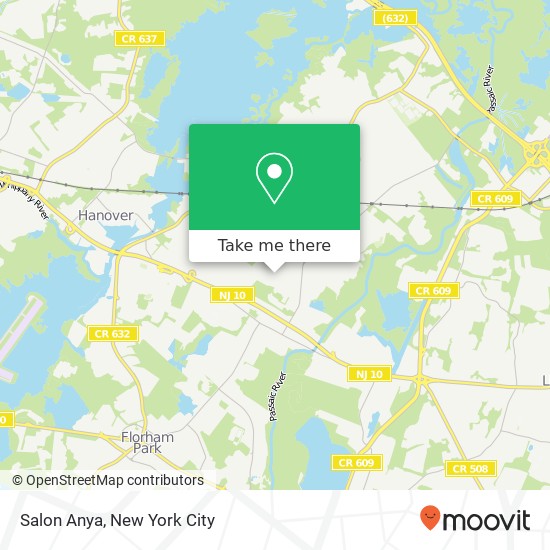Salon Anya map