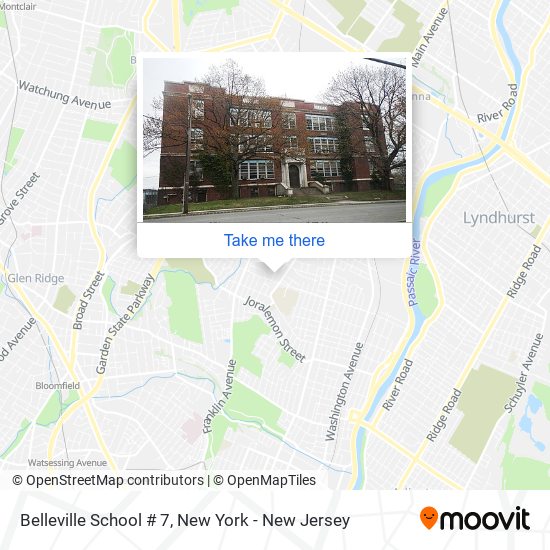 Belleville School # 7 map