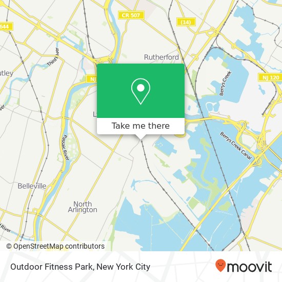 Outdoor Fitness Park map
