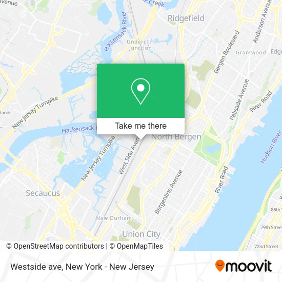 Westside ave map