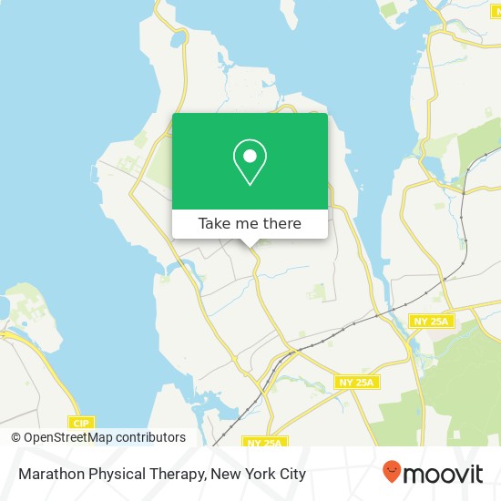 Marathon Physical Therapy map