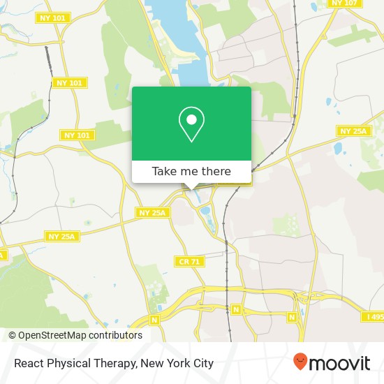 Mapa de React Physical Therapy