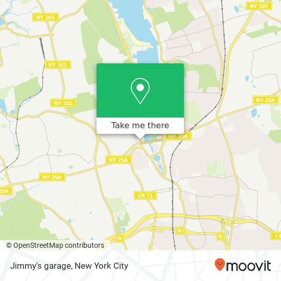 Jimmy's garage map