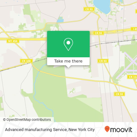 Mapa de Advanced manufacturing Service