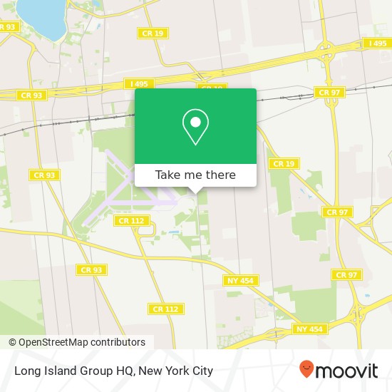 Long Island Group HQ map