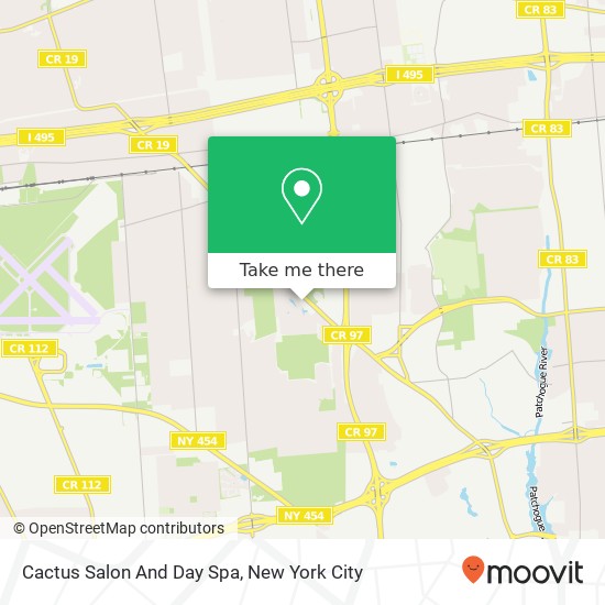 Cactus Salon And Day Spa map