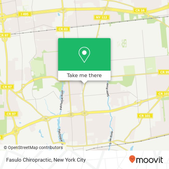 Mapa de Fasulo Chiropractic