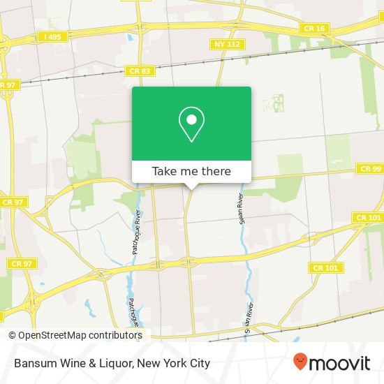 Mapa de Bansum Wine & Liquor