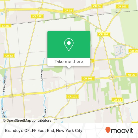 Mapa de Brandey's OFLFF East End