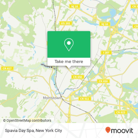 Spavia Day Spa map