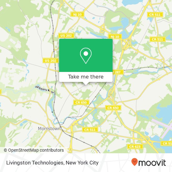 Livingston Technologies map