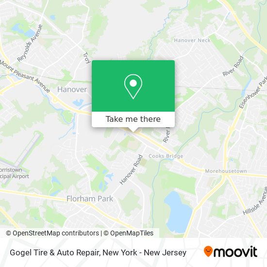 Mapa de Gogel Tire & Auto Repair