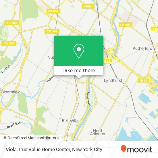 Mapa de Viola True Value Home Center