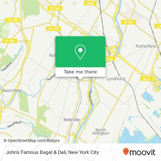 John's Famous Bagel & Deli map