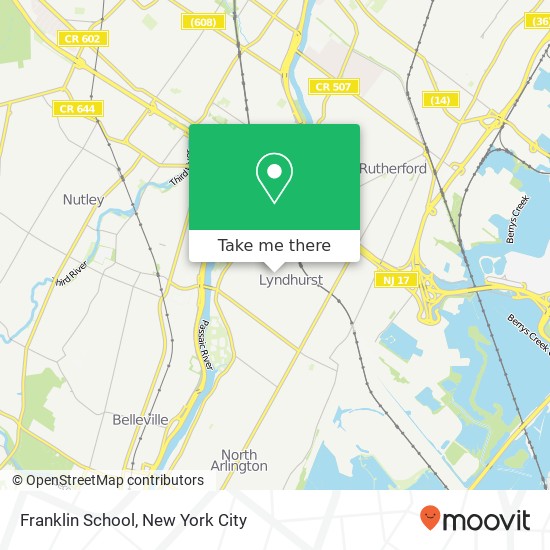 Mapa de Franklin School