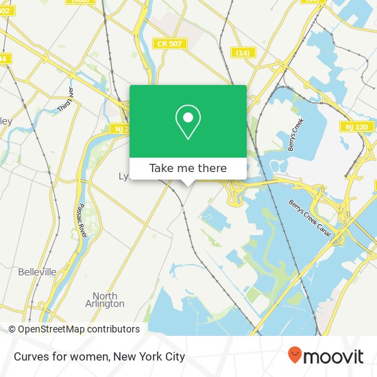 Curves for women map